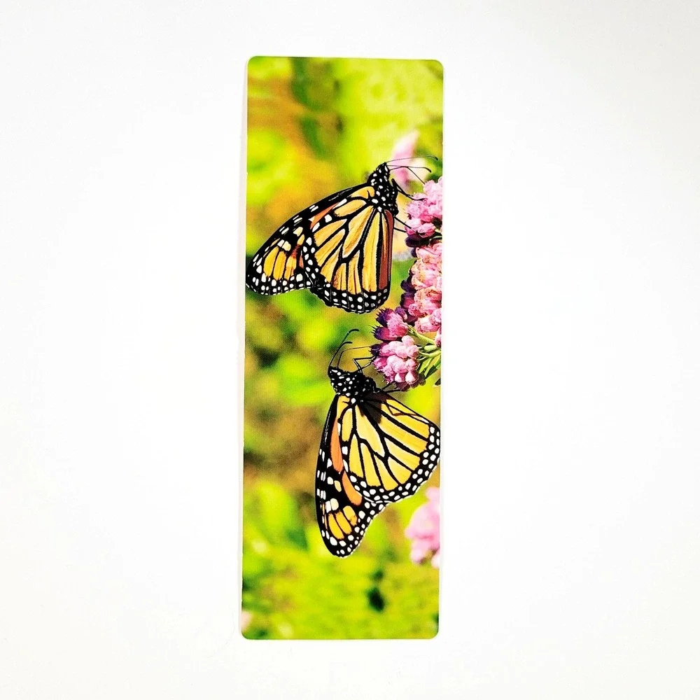 Vintage Y2K Monarch Butterflies Bookmark Butterfly, WWF World Wildlife WFRE44094